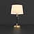 billiga sänglampa-Bordslampa / Lampskärm Dekorativ Artistisk / Modernt Modernt LED strömförsörjning Till Vardagsrum / Sovrum Metall 90-240V A / B