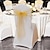 cheap Sofa Accessories-1pc Chair Sashes Bows Wedding Celebrations Banquets Restaurants Hotels Chair Back Decorations Home Decor