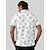 رخيصةأون مجموعة المصمم-رجالي قميص بولو أبيض كم قصير حماية الشمس قمم كارتون ملابس الجولف ملابس ملابس ملابس