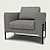 halpa IKEA Kansi-koarp tweed nojatuolin päällinen normaali istuvuus käsinojilla konepestävä kuivattava ikea-sarja