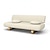 abordables IKEA Couvertures-Housse de canapé-lit en sergé de coton, coupe régulière, lavable et séchable en machine, ikea