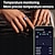 billiga Smarta armband-r3 smart klocka smart band fitnessarmband bluetooth temperaturövervakning stegräknare sömnspårare kompatibel med android ios kvinnor män step tracker ip68 18,1 mm 19,8 mm 20,6 mm ring innerdiameter