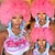 voordelige Kostuumpruiken-afro pruiken voor zwarte vrouwen 10 inch afro krullende pruik jaren &#039;70 grote veerkrachtige en zachte afro bladerdeeg pruiken natuurlijk ogende volledige pruiken voor feest cosplay afro pruik