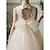 cheap Party Dresses-Flower Girl Dresses for Wedding Puffy Satin Tulle Princess Pageant Dress for Girls Crew Neck Tulle Bow Prom Ball Gowns For Wedding Guest