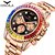 お買い得  クォーツ腕時計-onola 男性クォーツ時計ファッションカジュアルビジネス腕時計発光カレンダー防水装飾鋼時計