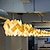 Χαμηλού Κόστους Νησιωτικά φώτα-κρεμαστό φωτιστικό led 40/60 cm 3 ανοιχτόχρωμο μοντέρνο σκανδιναβικό κρεμαστό φως κρεβατοκάμαρας διακοσμητικός φωτισμός κρεμαστό κομοδίνο φωτιστικό ακρυλικό οροφής ρυθμιζόμενο μακρύ γραμμή βιομηχανικό