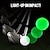 abordables Veilleuses 3D-Balle de golf led, balle flash, fournitures de golf, balle lumineuse, balle d&#039;entraînement, balle lumineuse