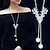 Недорогие Товары для вечеринок-Корейская версия осенне-зимнего хрустального свитера-цепочки, ожерелье, оптовая продажа, высококачественная женская длинная цепочка, универсальный жемчужный кулон с кисточками и аксессуарами