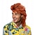 cheap Costume Wigs-Mullet Wigs for Men 70s &amp; 80s Costumes Party Synthetic Wigs Realistic
