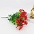billige Hjemmedekorasjon-kunstig blomst kunstig blomst levende gjenbrukbar simulering realistisk 7 grener falsk orkidé plante 10 stk
