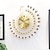 economico decorazioni da parete in metallo-grandi orologi da parete per soggiorno decorazione oro orologio da parete decorazione silenzioso funzionamento a batteria senza ticchettio per la camera da letto cucina 15 pollici retro pavone