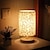 billige Bordlys-bordlampe sengelampe natbordslampe simpel skrivebordslampe stof træbordlampe til soveværelse stue kontor arbejdsværelse