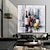 levne Zátiší-ručně malované sklenice na víno a láhve olejomalba na plátně moderní abstraktní nástěnné umění pro domácí bar kavárna kuchyně výzdoba bez rámu