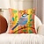 tanie zwierzęcy styl-wiosenne ptaki 1 szt. poszewki na poduszki wiele rozmiarów nadmorskie poduszki dekoracyjne na zewnątrz miękkie poszewki na poduszki na kanapę rozkładaną sofę wystrój domu
