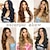 cheap Synthetic Trendy Wigs-Long Black Wigs for Women 26 Inch Long Curly Wig Natural Looking Synthetic Heat Resistant Fiber Black Wavy Wig for Daily Party Use