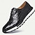 זול סניקרס לגברים-בגדי ריקוד גברים נעלי ספורט נעליים פורמליות לבש נעליים עור עור פרה איטלקי מלא נוח מונע החלקה שרוכים שחור בורדו פול