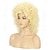 cheap Costume Wigs-Adult Women Long Curly Wavy Blonde Wig 70s 80s Rocker Star Halloween Cosplay Costume Anime Wig