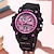 זול שעונים דיגיטלים-sanda נשים שעון דיגיטלי ספורט אופנה שעון יד זוהר סטופר שעון מעורר תאריך שבוע שעון רצועת סיליקון