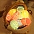 זול חוט נורות לד-led פסחא ביצה סדוקה צבעונית 1.5 מ&#039; 10 לדים מחרוזת אורות סוללה מופעלת למסיבת פסחא יום הולדת חדר בית גינה חצר דשא אור קישוט