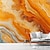 cheap Abstract &amp; Marble Wallpaper-Cool Wallpapers Orange Marble Wallpaper Wall Mural Abstract Sticker Peel and Stick Removable PVC/Vinyl Material Self Adhesive/Adhesive Required Wall Decor for Living Room Kitchen Bathroom