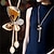 billiga photobooth rekvisita-koreansk version av höst och vinter kristall tröja kedja halsband grossist high-end kvinnors långa kedja mångsidig tofs pärlhänge med tillbehör