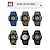 tanie Zegarki elektroniczne-SKMEI Męskie Zegarek cyfrowy Na zewnątrz Sport Moda Zegarek na rękę Świecący Stoper Budzik LCD TPU Zobacz