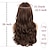 cheap Synthetic Trendy Wigs-Medium Brown Long Wavy Wig With Bangs for Women 26 Inch Natural Looking Synthetic Heat Resistant Fiber Wig Hair Replacement Natural Looking Medium Brown Long Wavy Wig