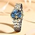 levne Quartz hodinky-OLEVS Dámské Křemenný Sportovní Obchodní Wristwatch Svítící VODĚODOLNÝ Světový čas Ozdoby Pásek z nerezové oceli Hodinky