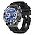 tanie Smartwatche-Inteligentny zegarek x100 mężczyźni połączenie bluetooth 1.43 calowy zegarek na rękę z dużym ekranem ekg poziom glukozy we krwi monitorowanie zdrowia sport smartwatch fitness