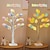 billige Dekorative lys-påskeegg dekor lys 24 led kunstige bonsai tre lys batteridrevet påske hjemme fest stue soverom nattbord dekorasjon