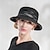 Χαμηλού Κόστους Καπέλα για Πάρτι-Καπέλα Ίνα Τύπου bucket Καπελίνα Ψάθινο καπέλο Γάμου Causal Κομψό Γάμος Με Κόψιμο Τούλι Ακουστικό Καπέλα
