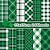 billige St. Patrick&amp;#39;s Day festdekorasjoner-24 ark grønt rutete mønster papir st. patrick&#039;s day utklippsbokpapir, dekorativt håndverkspapir for kortlaging av dekorativt bakgrunnskunstalbum