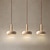 olcso Sziget lámpák-led függőlámpa 15 cm 1 fényes 3 fényes 3 világos színű függőlámpás design függő világos fa geometriai vintage nappali hálószoba étkező 110-240v
