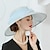 Χαμηλού Κόστους Καπέλα για Πάρτι-καπέλα λινάρι μπόουλερ / cloche καπέλο κουβάς καπέλο ηλίου καπέλο γαμήλιου πάρτι τσαγιού κομψός γάμος με μάτι κάλυμμα κεφαλής