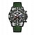 baratos Relógios Quartz-Onola relógio de quartzo masculino esportivo moda casual relógio de pulso calendário luminoso decoração à prova d&#039;água relógio de silicone