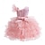 cheap Party Dresses-Girls Pageant Party Dress Ruffle Flower Kids Wedding Ball Gown Sequin Formal Princess Dress 4-9 Years For Wedding Guest
