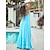 levne ležérní šaty-dámské letovisko maxi šaty smocked pas modrý elegantní ohlávka výstřih cami maxi šaty pláž zakrýt
