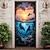 abordables Couvertures de porte-animal dophin couvre-portes décor mural tapisserie de porte décoration de rideau de porte toile de fond bannière de porte amovible pour porte d&#039;entrée intérieure extérieure décoration de chambre