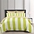 billige eksklusivt design-grøn stribemønster dynebetræk sæt dynesæt 2/3 stk luksus bomuld sengetøj sæt boligindretning sengetøj gave konge dronning fuld størrelse