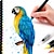 cheap Pens &amp; Pencils-Watercolour Brush Pens 20 Pcs Colouring Pens Felt Tip Pen Art Supplies for DIY Sketching Bullet Lettering Journal Calligraphy Painting