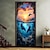 abordables Couvertures de porte-animal dophin couvre-portes décor mural tapisserie de porte décoration de rideau de porte toile de fond bannière de porte amovible pour porte d&#039;entrée intérieure extérieure décoration de chambre