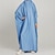billiga Arabisk muslim-set med kvinnors arabiska muslimsk klänning burka ramadan dubai islamisk arabisk solid klänning undersjal slöja hijab huva solid halsduk turbaner huvuddukar 2 st kvinnor ramadan arabiska muslimska