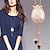 cheap Party Supplies-Korean Version Of Autumn And Winter Crystal Sweater Chain Necklace Wholesale High-end Women&#039;s Long Chain Versatile Tassel Pearl Pendant With Accessories