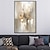 levne Olejomalby-velká ručně malovaná zlatá malba na plátně abstraktní béžová olejomalba luxusní umění texturovaná malba ručně malovaná zlatá olejomalba nástěnná dekorace pro výzdobu hotelu