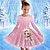 cheap Girl&#039;s 3D Dresses-Girls&#039; 3D Princess Dress Long Sleeve 3D Print Spring Fall Sports &amp; Outdoor Daily Holiday Cute Casual Beautiful Kids 3-12 Years Casual Dress A Line Dress Above Knee Polyester Regular Fit