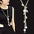 ieftine recuzită pentru cabină foto-Versiunea coreeană de toamnă și iarnă colier cu lanț de pulover de cristal en-gros, lanț lung pentru femei de ultimă generație, pandantiv versatil cu perle cu ciucuri cu accesorii