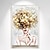 preiswerte Gemälde mit Menschen-Abstrakter Frauenkopf mit Blumen, Leinwandgemälde, moderne Figur, handgemaltes Wandkunstbild für Wohnzimmer, Heimdekoration, ohne Rahmen