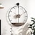 cheap Metal Wall Decor-Large Wall Clock Metal Retro Minimalist Modern Round Silent Non-Ticking Battery Operated Clocks for Living Room/Home/Kitchen/Bedroom/Office/School Decor