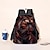 olcso Grafikus nyomtatott táskák-Férfi hátizsák 3D hátizsák Iskola Szabadtéri Napi Tigris Poliészter Nagy kapacitás Légáteresztő Könnyű Cipzár Nyomtatás Sárga Rubin Medence