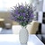 preiswerte Wohnkultur-Künstliche Lavendelblume, 7 Zweige, künstliche Pflanze, künstliche Lavendelblume für Zuhause, Blätter, lebensecht, simuliert, lebendig, dekorativ, 8 Stück